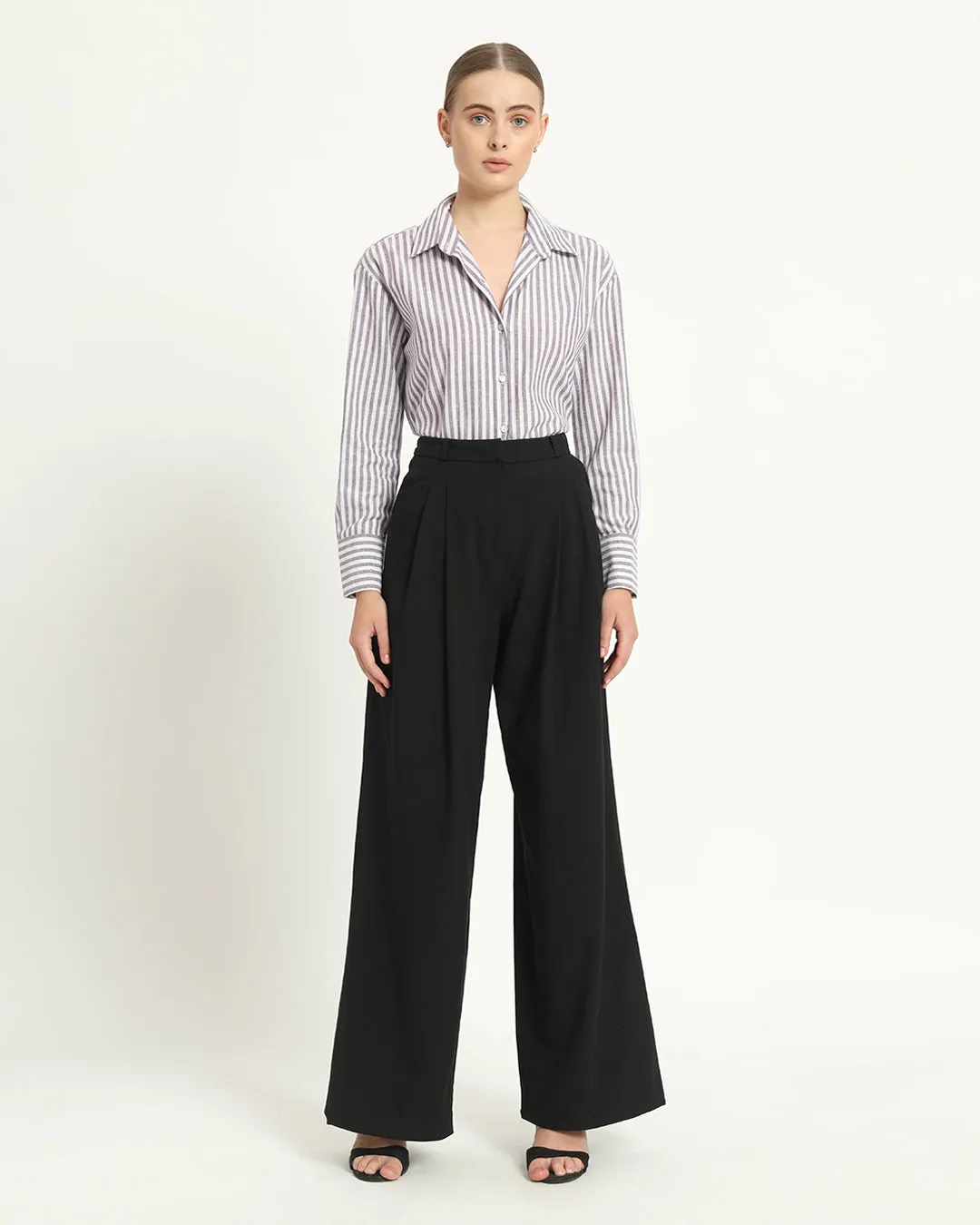 Mauve Mirage Stripe Formal Shirt