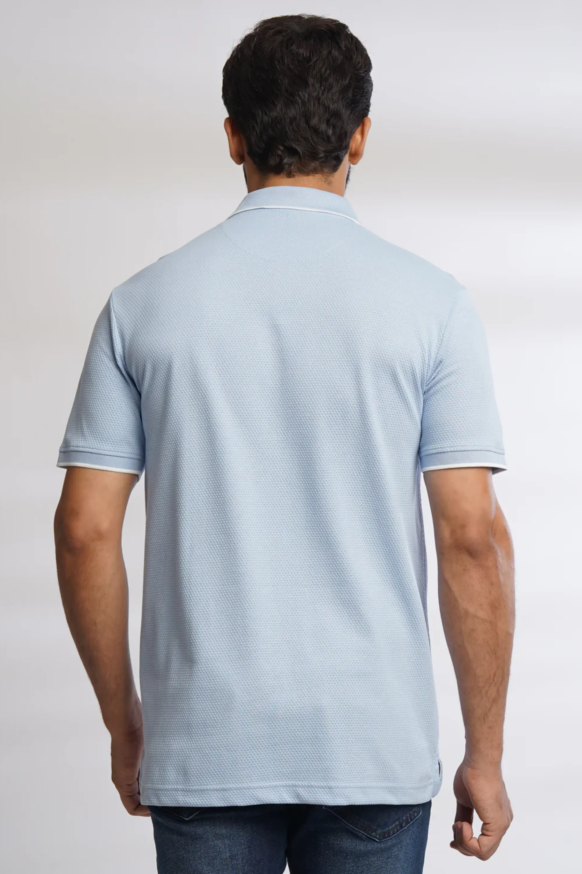 Men Fresh Sky Polo T-Shirt