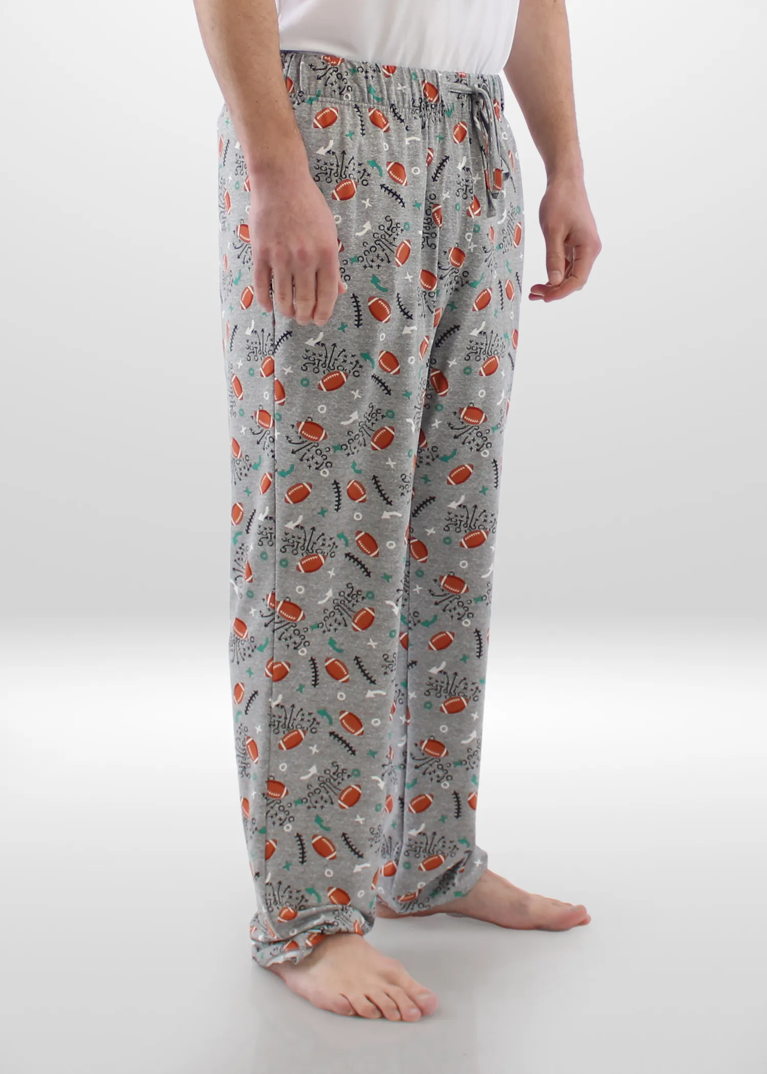 Mens Football Pajama - Knit Jogger