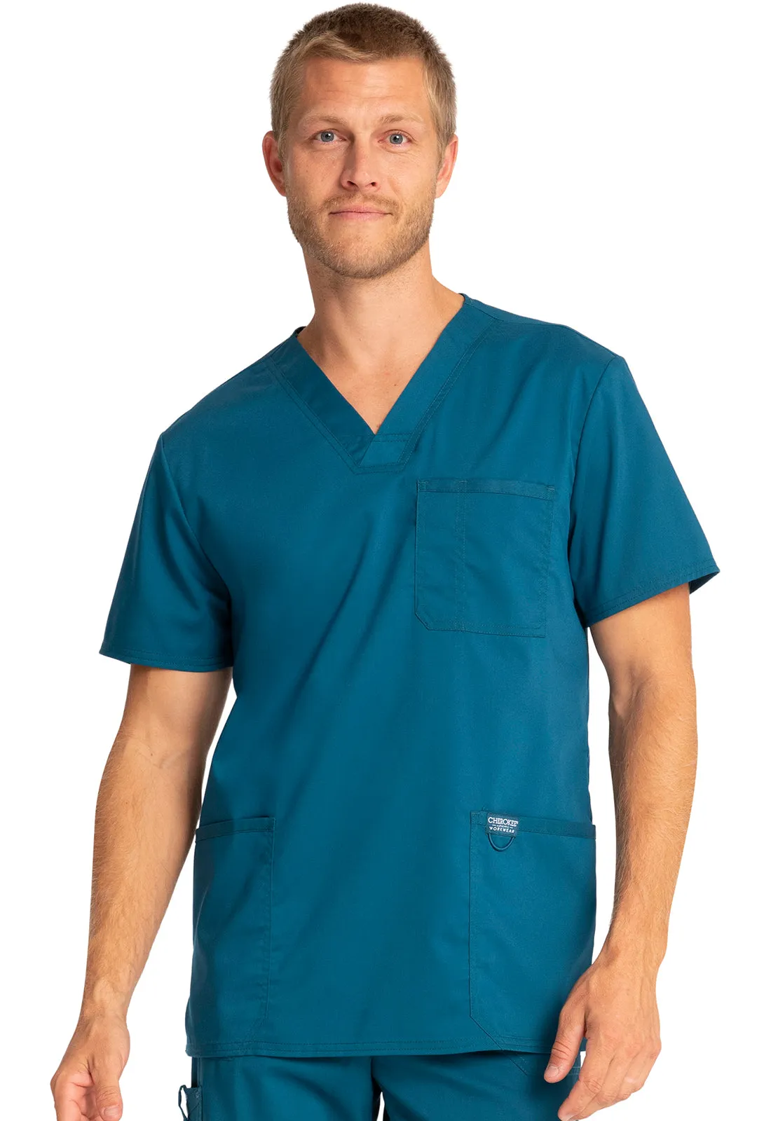 Men's V-Neck Top Tops  WW670
