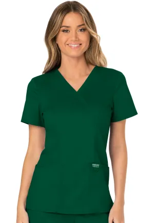 Mock Wrap Top Tops  WW610