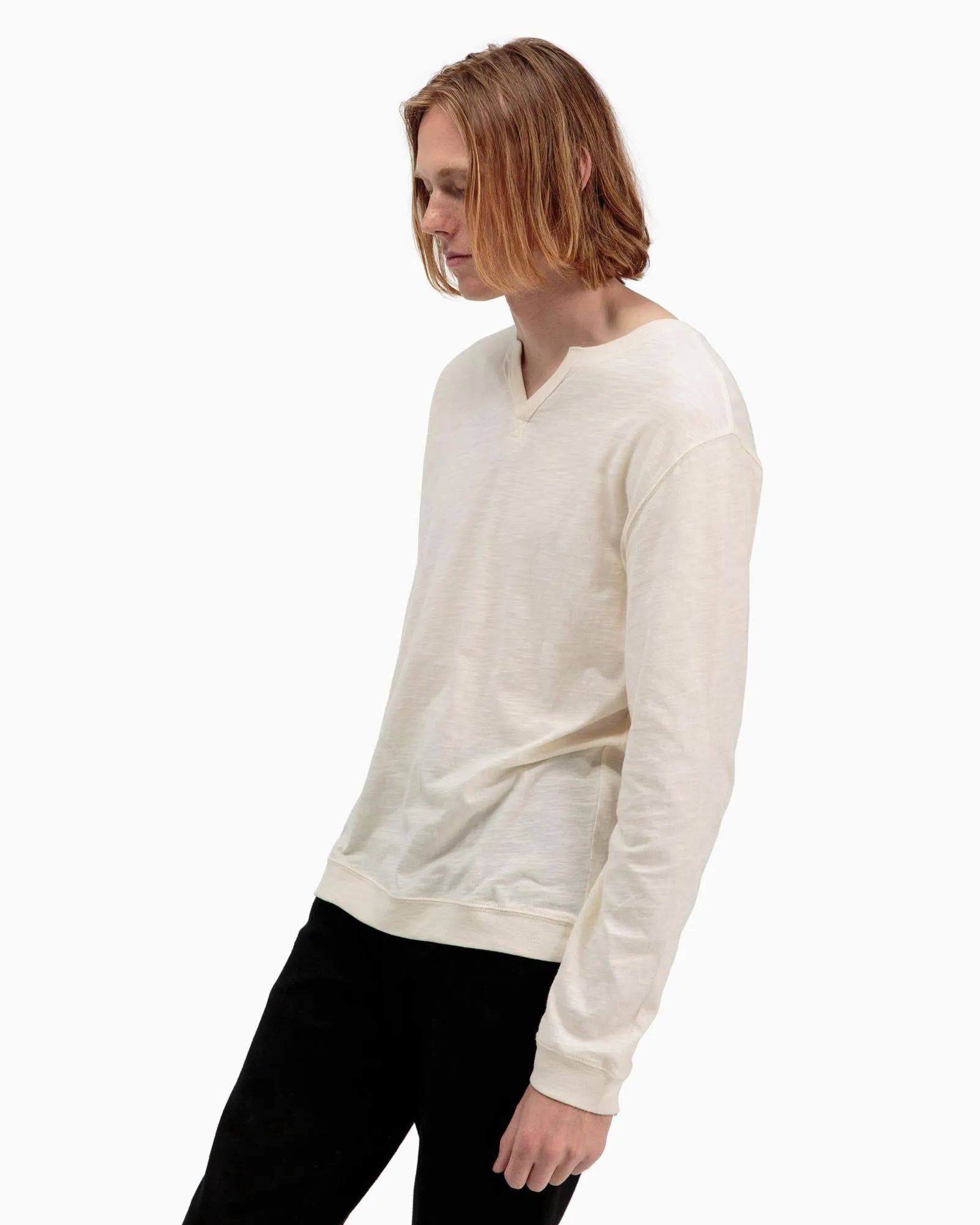 Modern Henley (Cream)