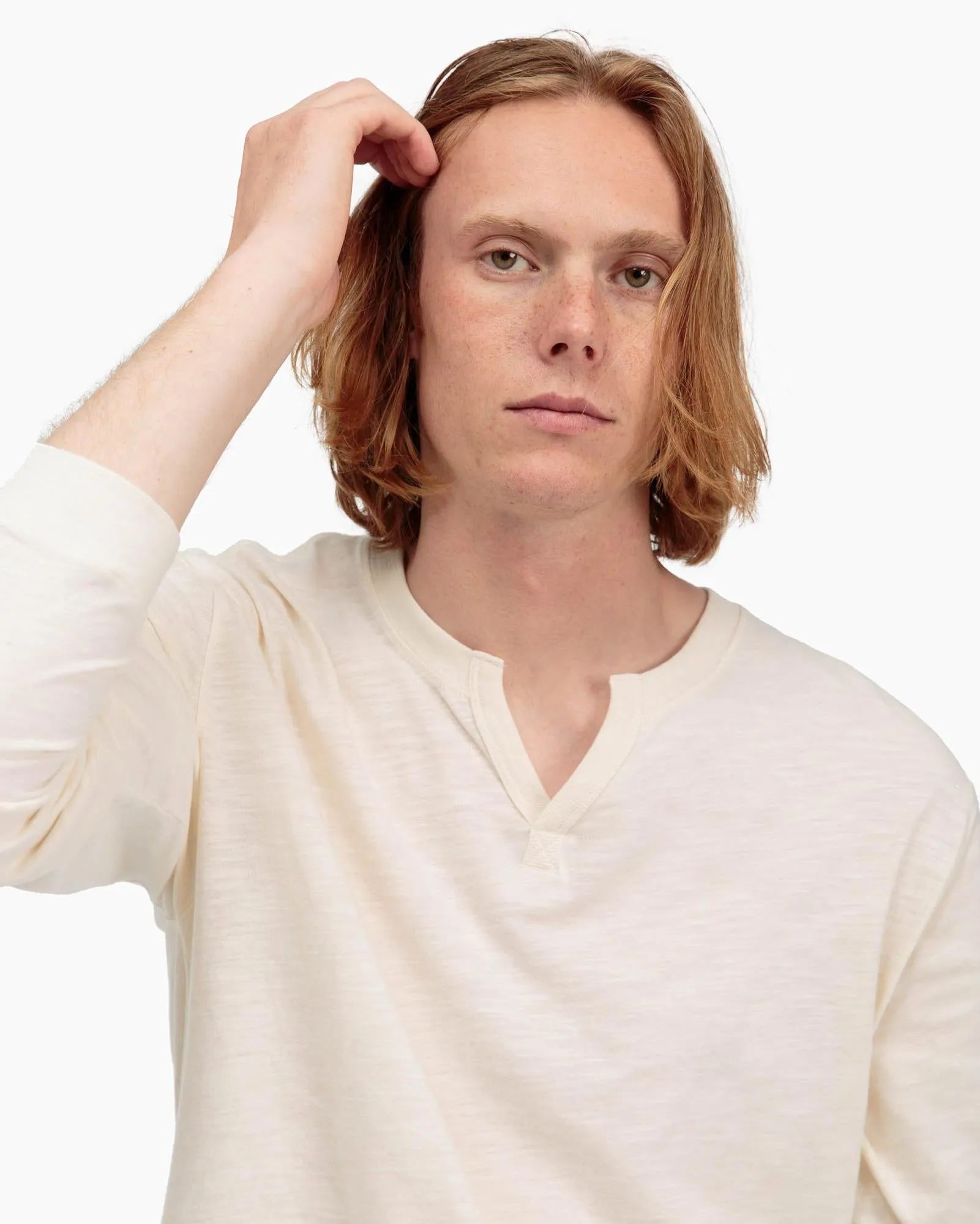 Modern Henley (Cream)