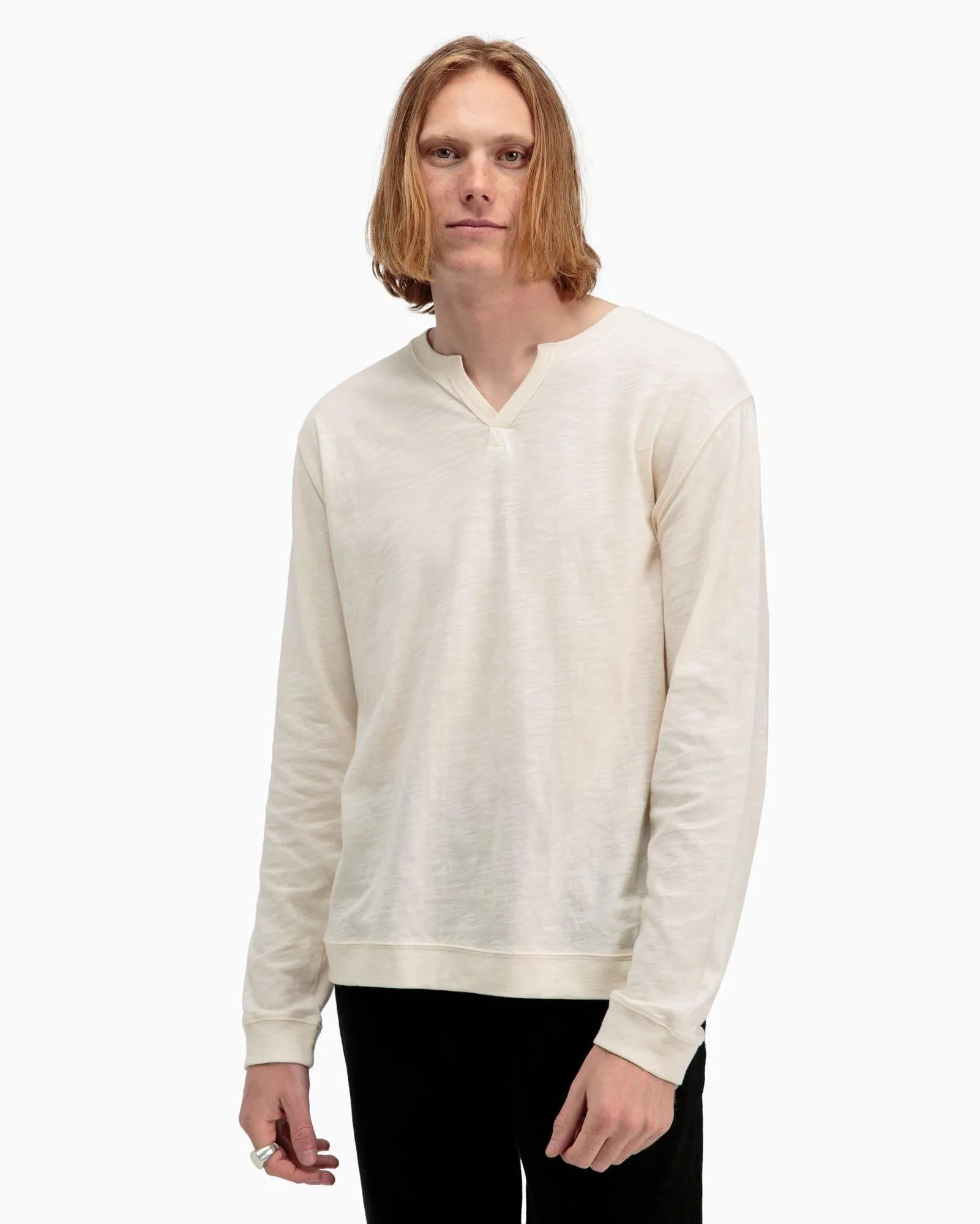 Modern Henley (Cream)