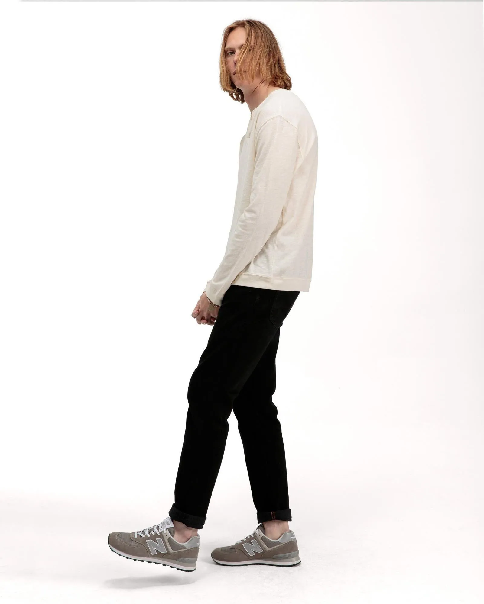 Modern Henley (Cream)