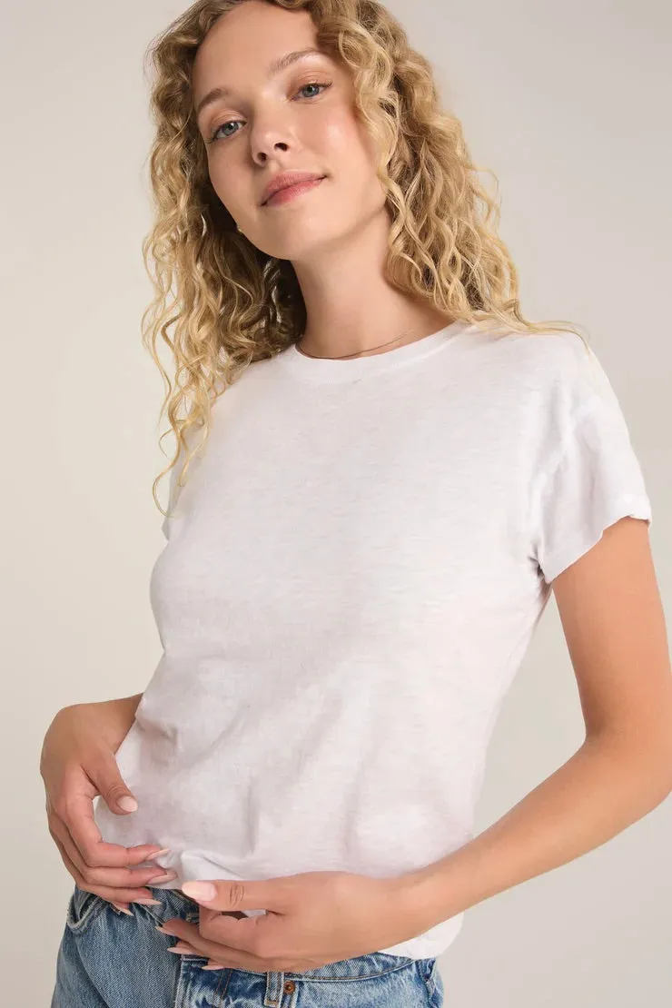 Modern Slub Tee - White