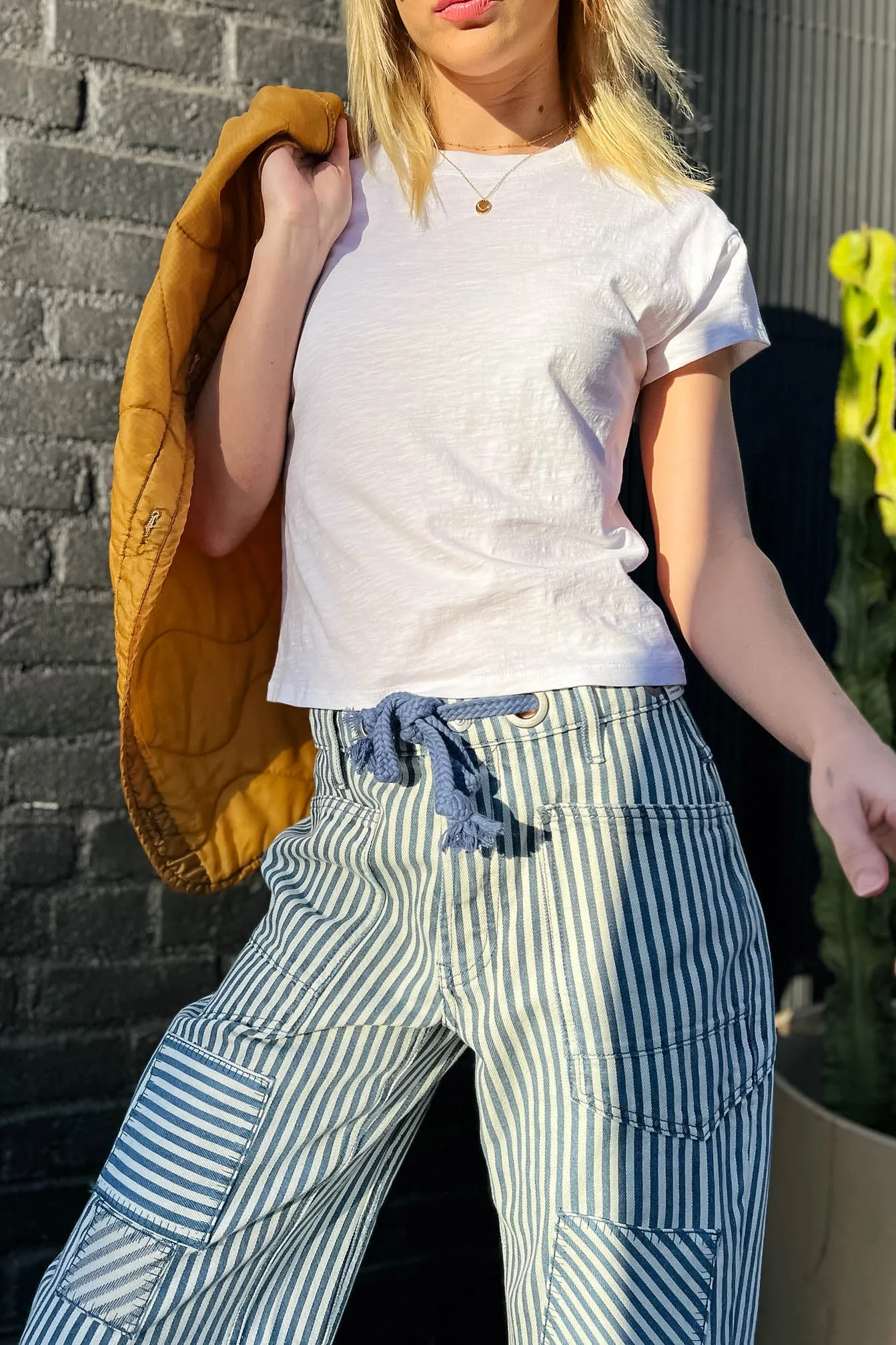 Modern Slub Tee - White