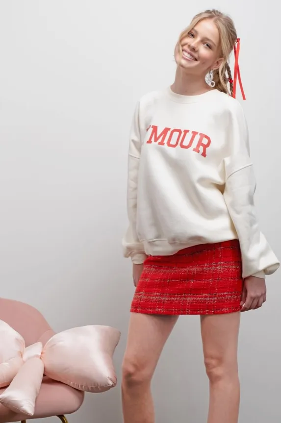 Mon Amour Crew Neck