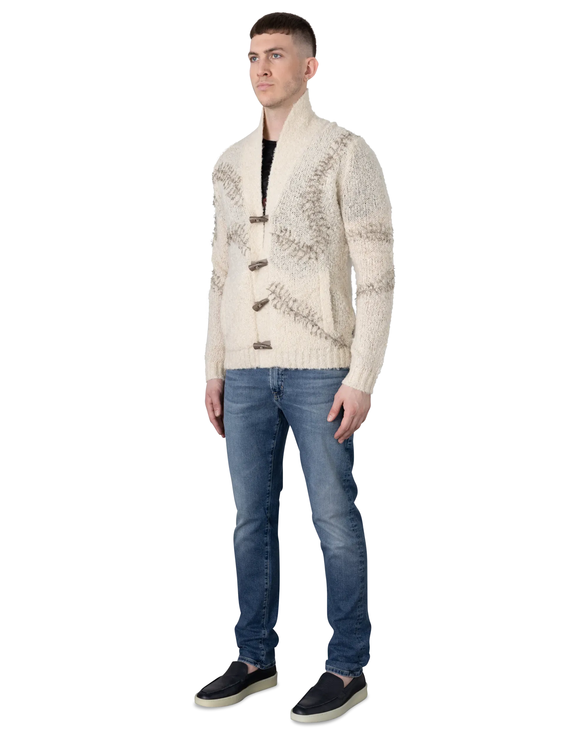 Oswald Toggle-Button Cardigan