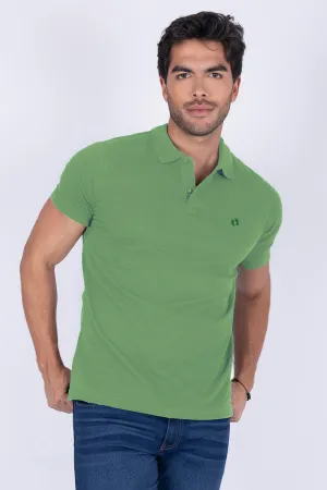 Polo piqu verde