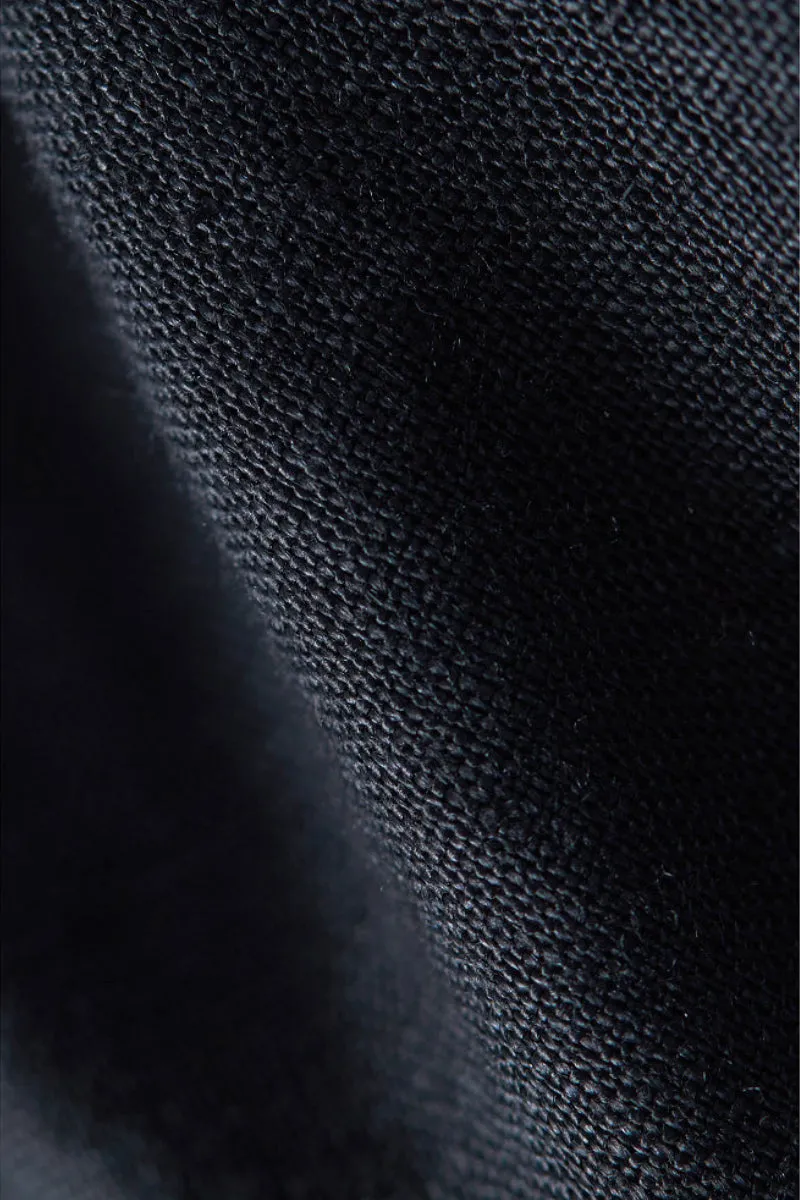 Premium French Linen Long Sleeve Button-Down Shirt