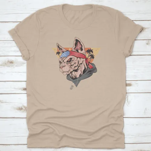 Presenting Veteran Sphynx Cat With Tag Amazing Tee