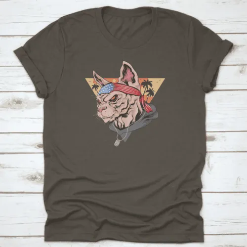 Presenting Veteran Sphynx Cat With Tag Amazing Tee