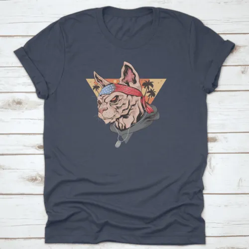 Presenting Veteran Sphynx Cat With Tag Amazing Tee