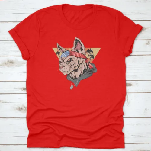 Presenting Veteran Sphynx Cat With Tag Amazing Tee