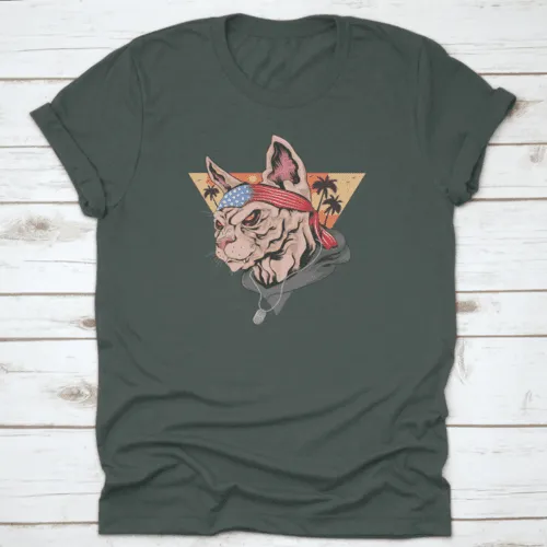 Presenting Veteran Sphynx Cat With Tag Amazing Tee
