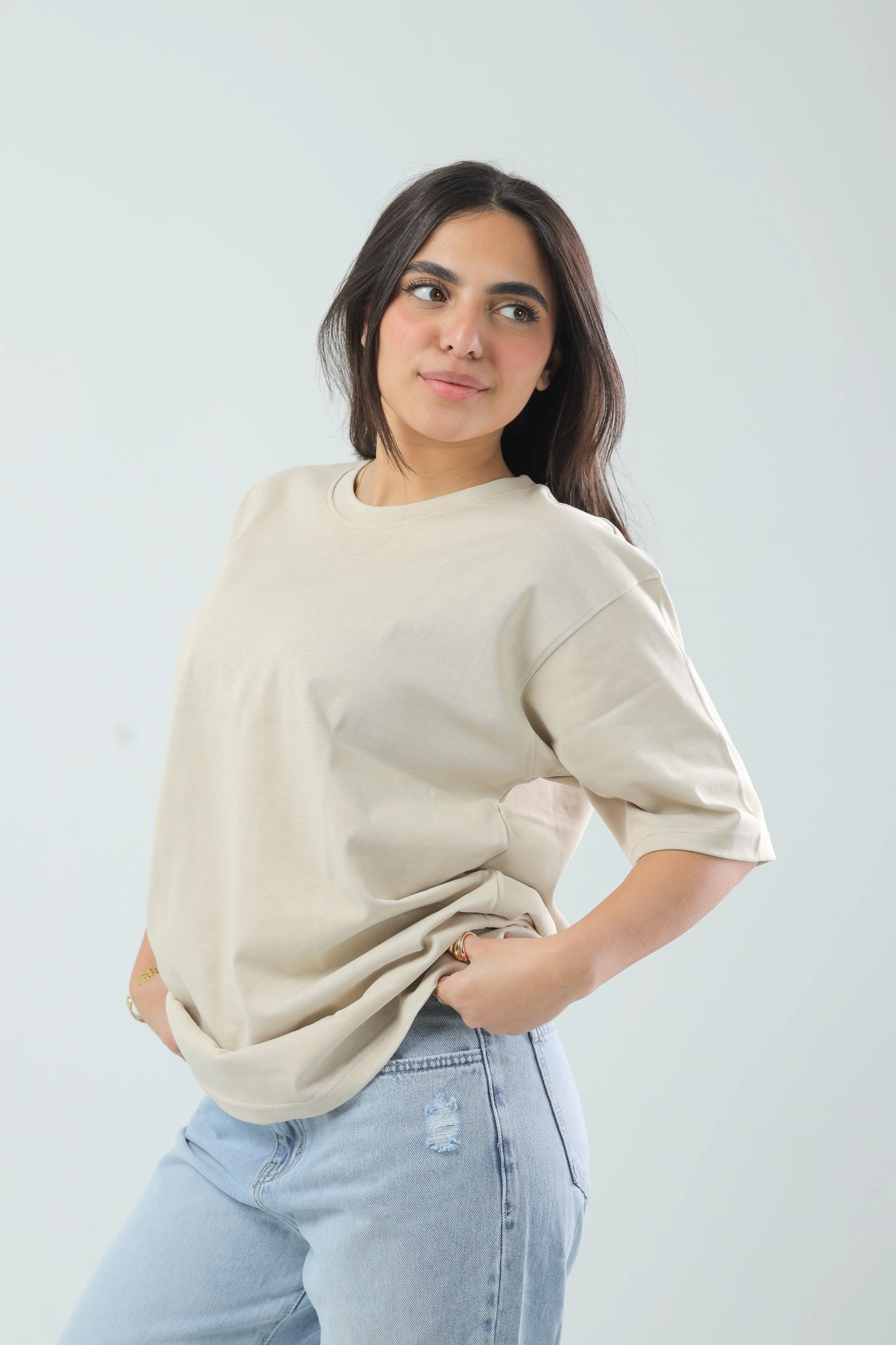 Pure Comfort Tee Earthy Beige