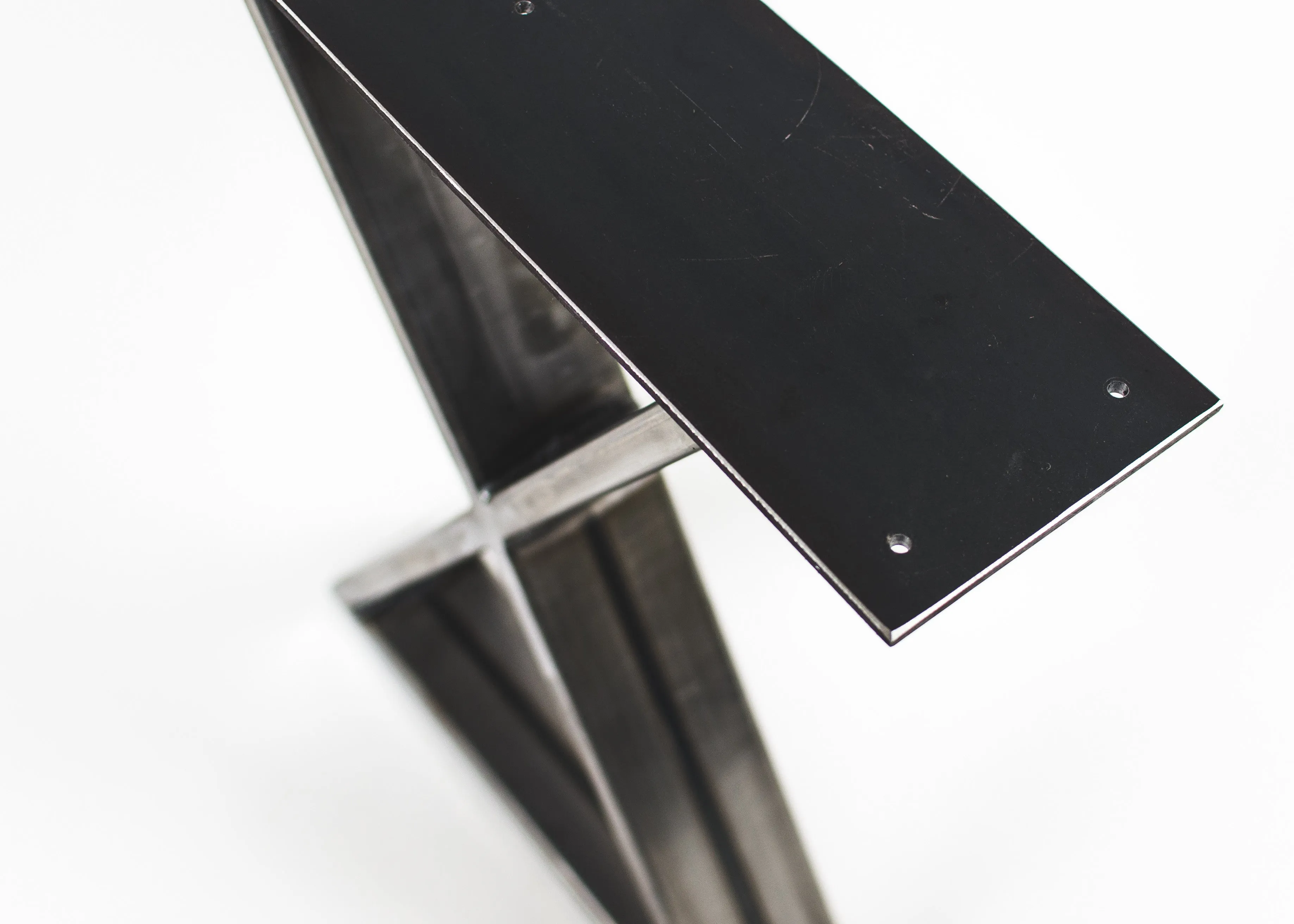 "X" Shaped Steel Table Legs
