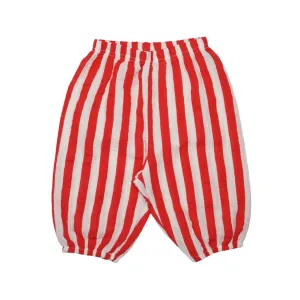 Red Striped Summer Pants