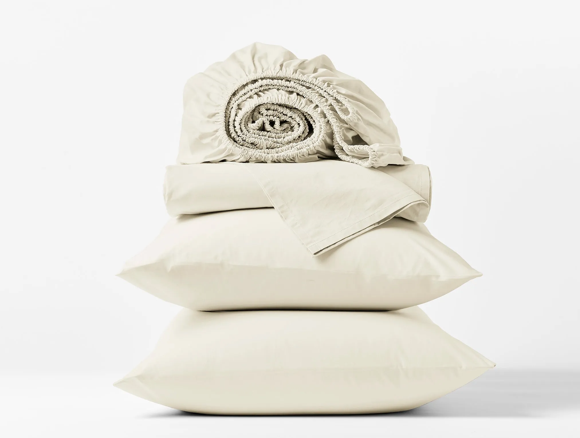 Refined Organic Percale Sheet Set