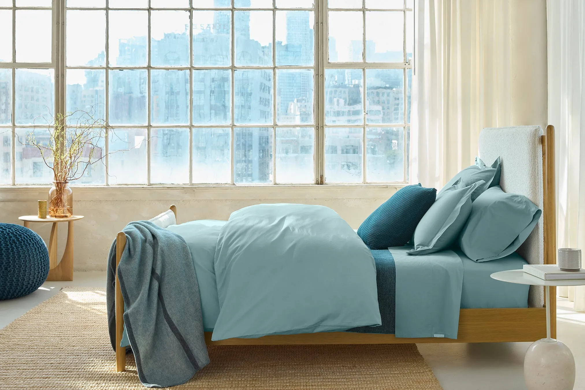 Refined Organic Percale Sheet Set