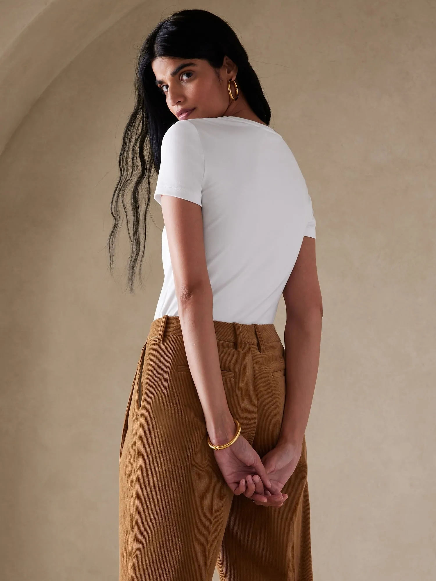 Refined Shrunken T-Shirt