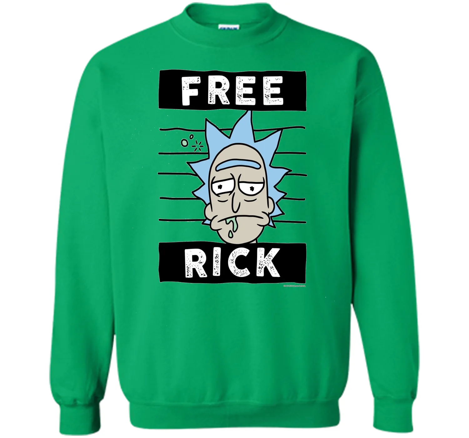 Rick &amp; Morty Free Rick Drunk Mug Shot