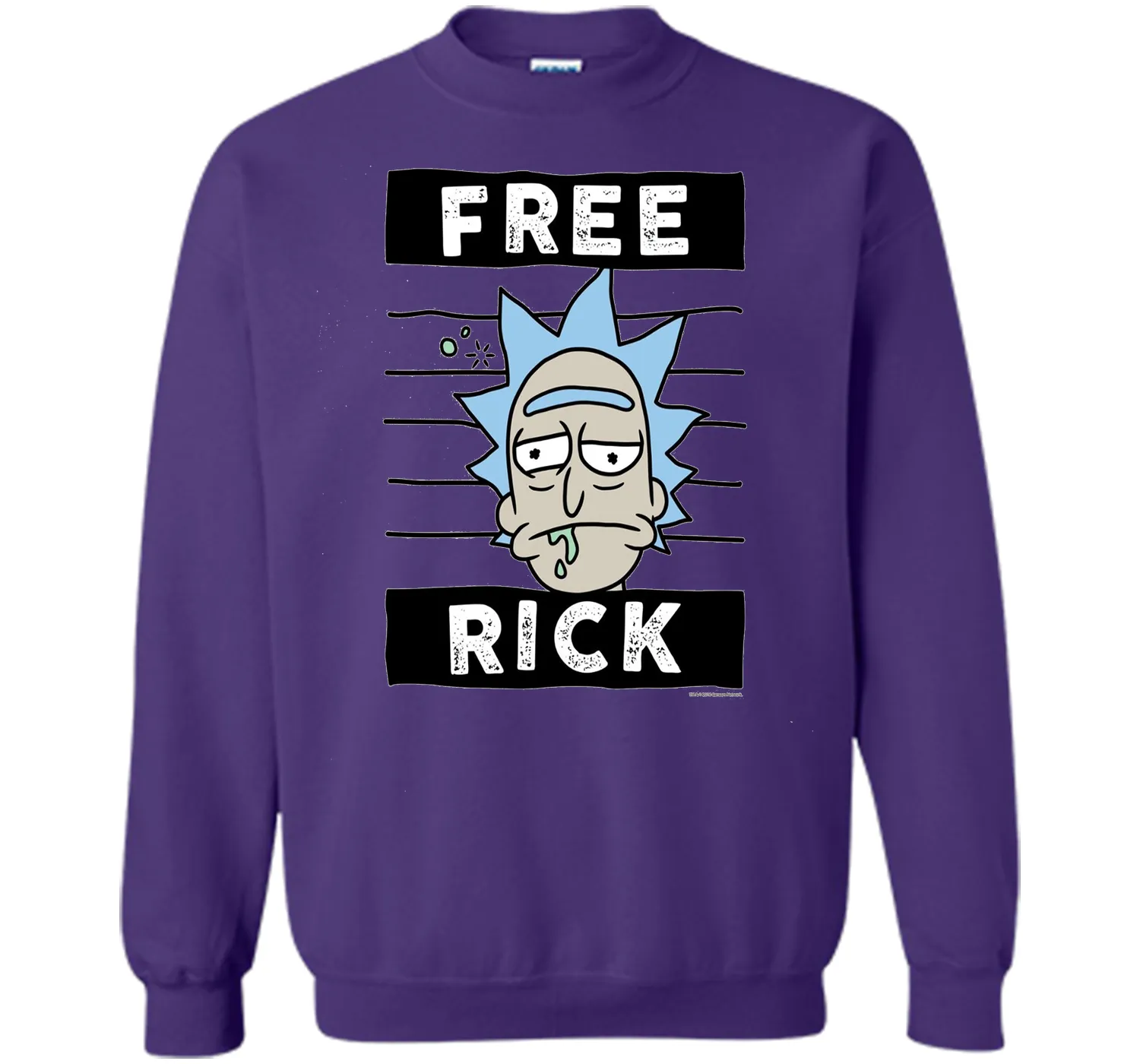 Rick &amp; Morty Free Rick Drunk Mug Shot