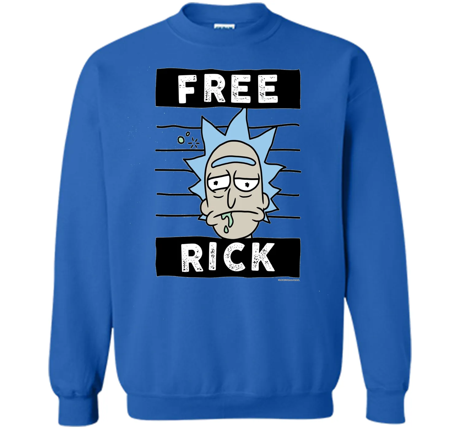 Rick &amp; Morty Free Rick Drunk Mug Shot