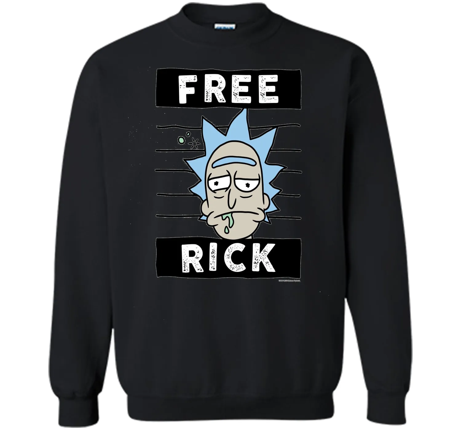 Rick &amp; Morty Free Rick Drunk Mug Shot