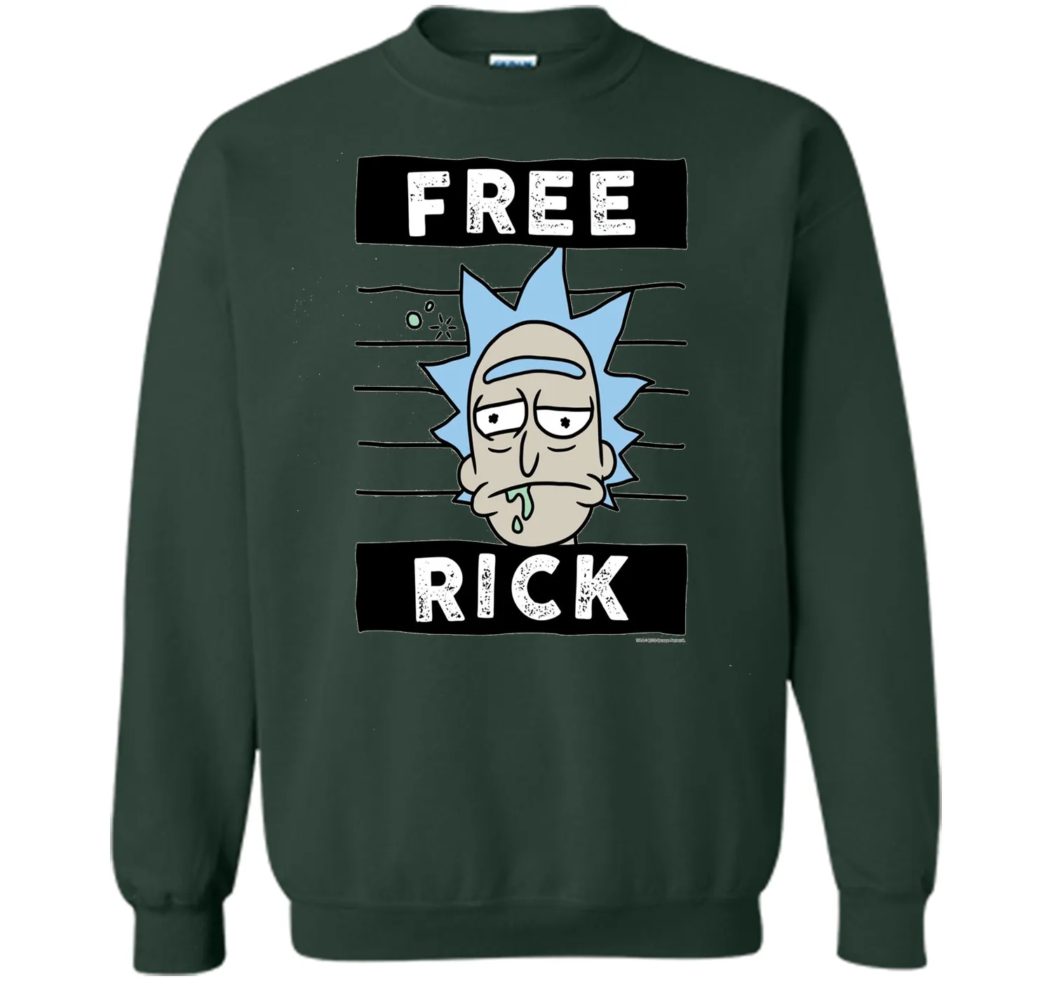 Rick &amp; Morty Free Rick Drunk Mug Shot