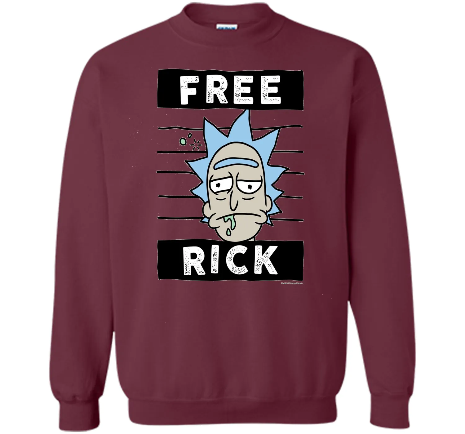 Rick &amp; Morty Free Rick Drunk Mug Shot