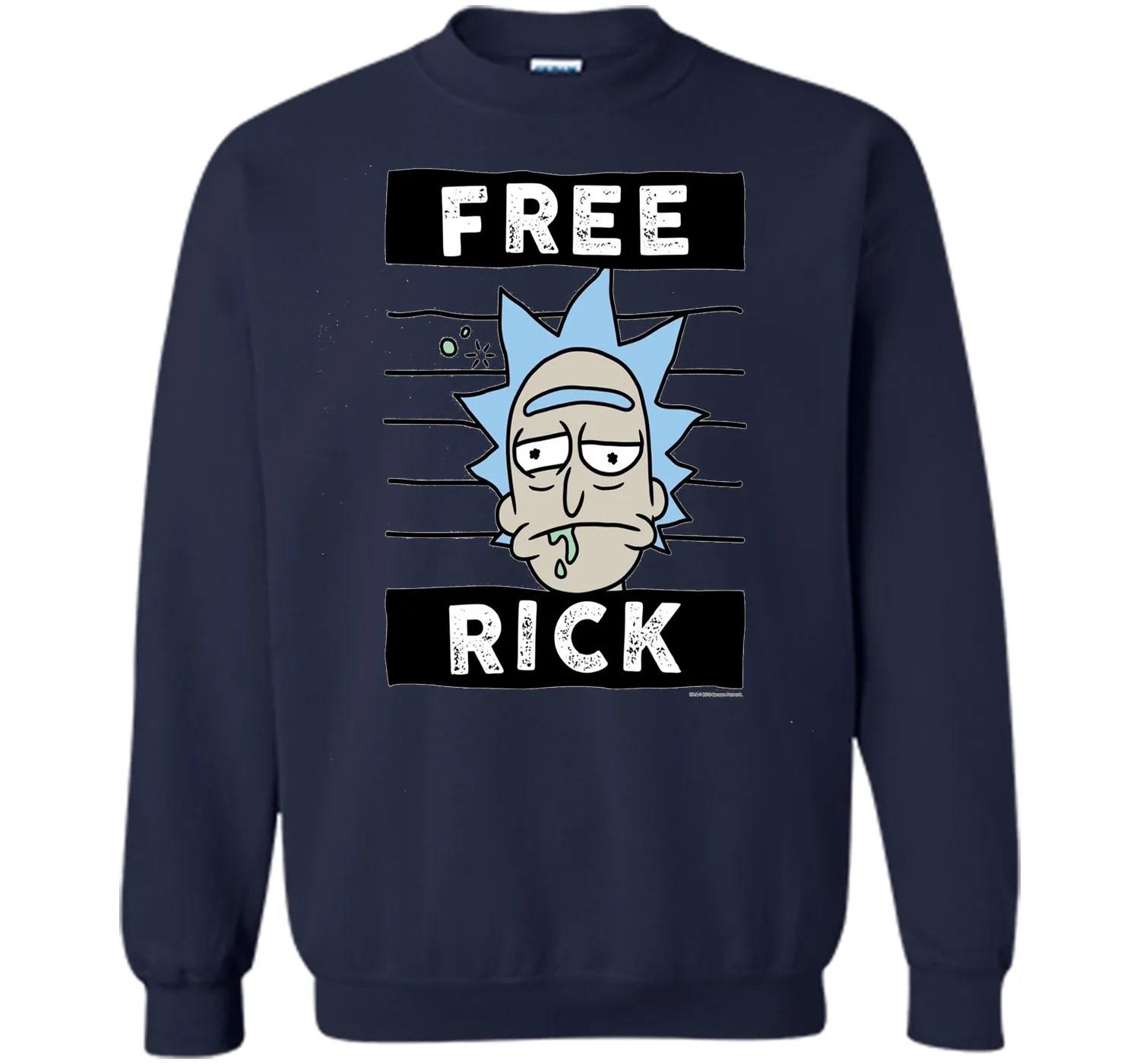 Rick &amp; Morty Free Rick Drunk Mug Shot