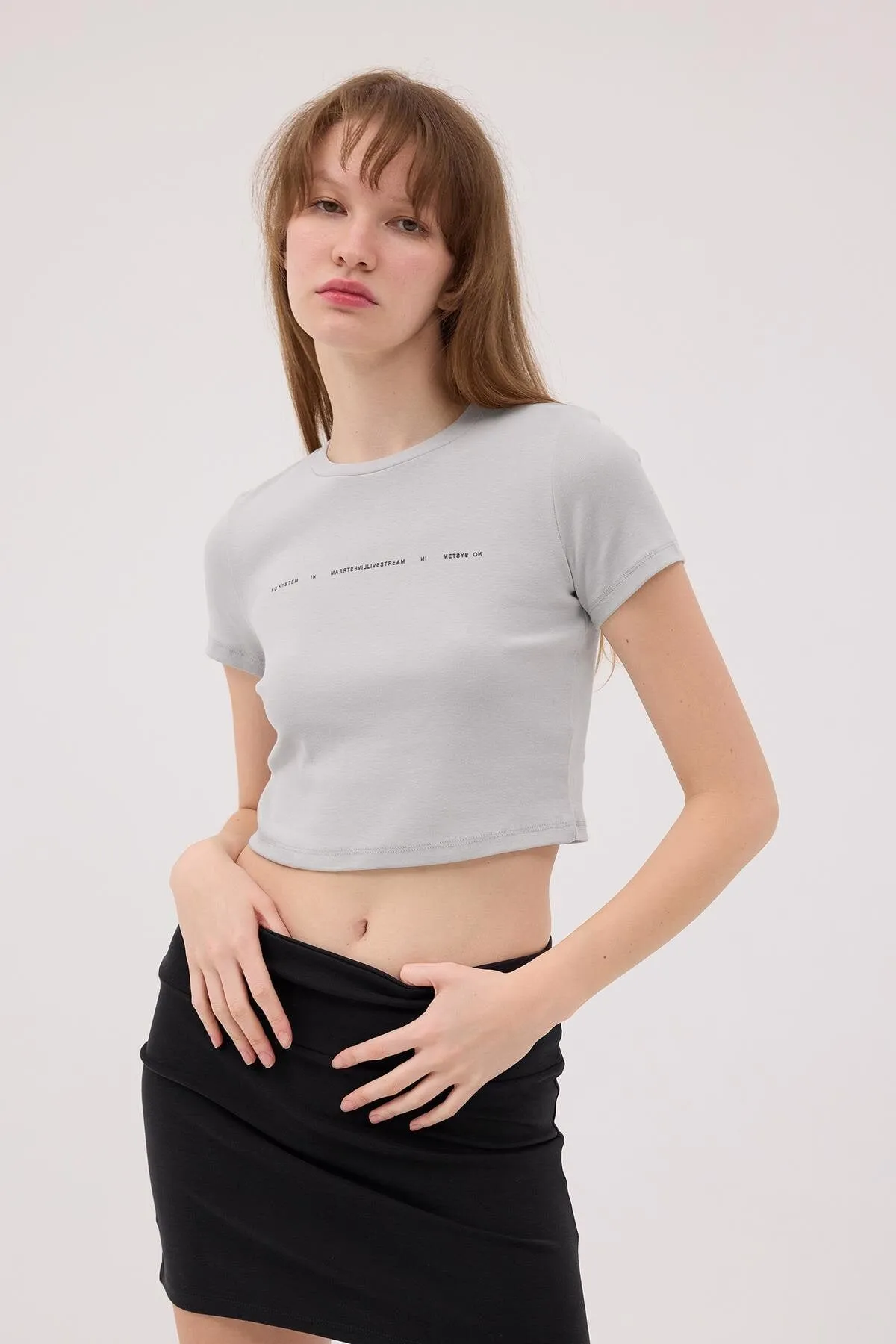 Round Neck Short T-Shirt