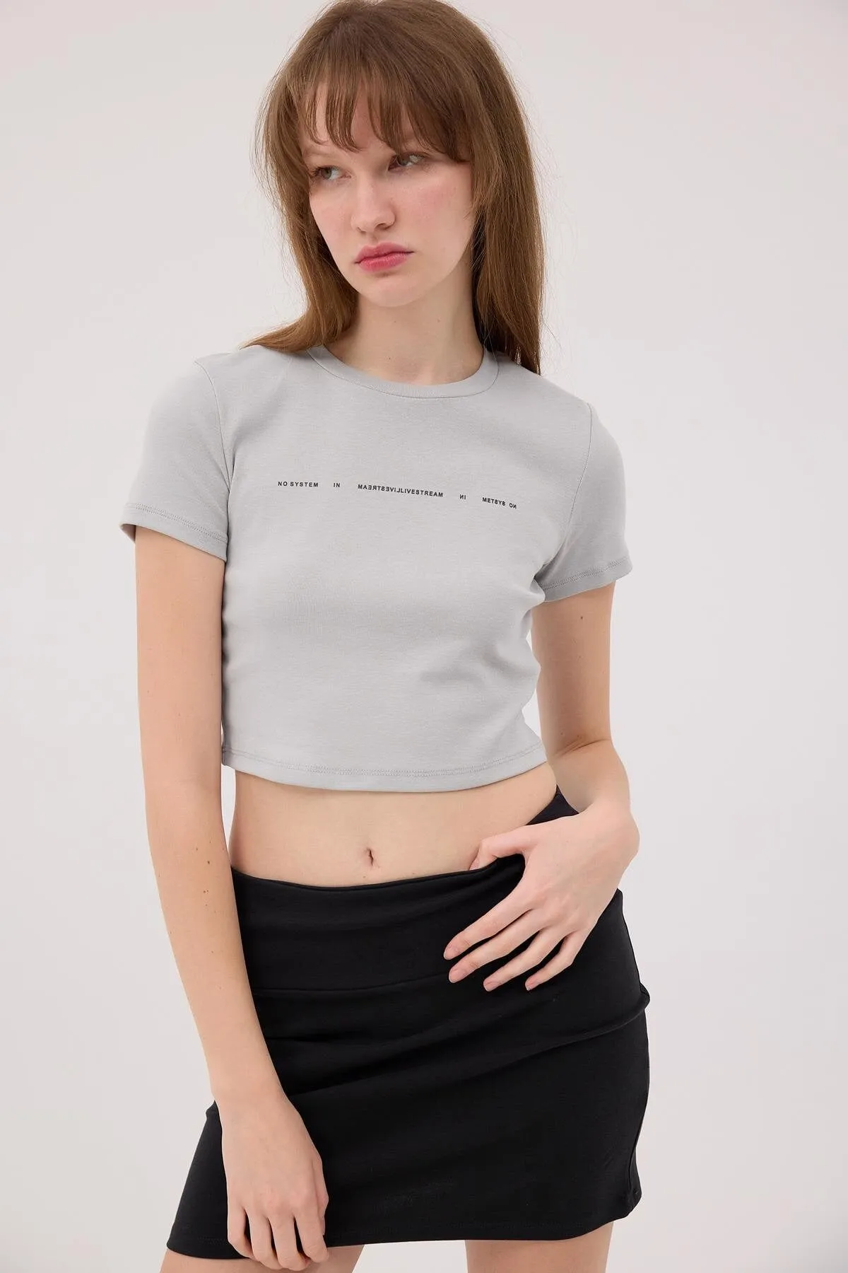 Round Neck Short T-Shirt
