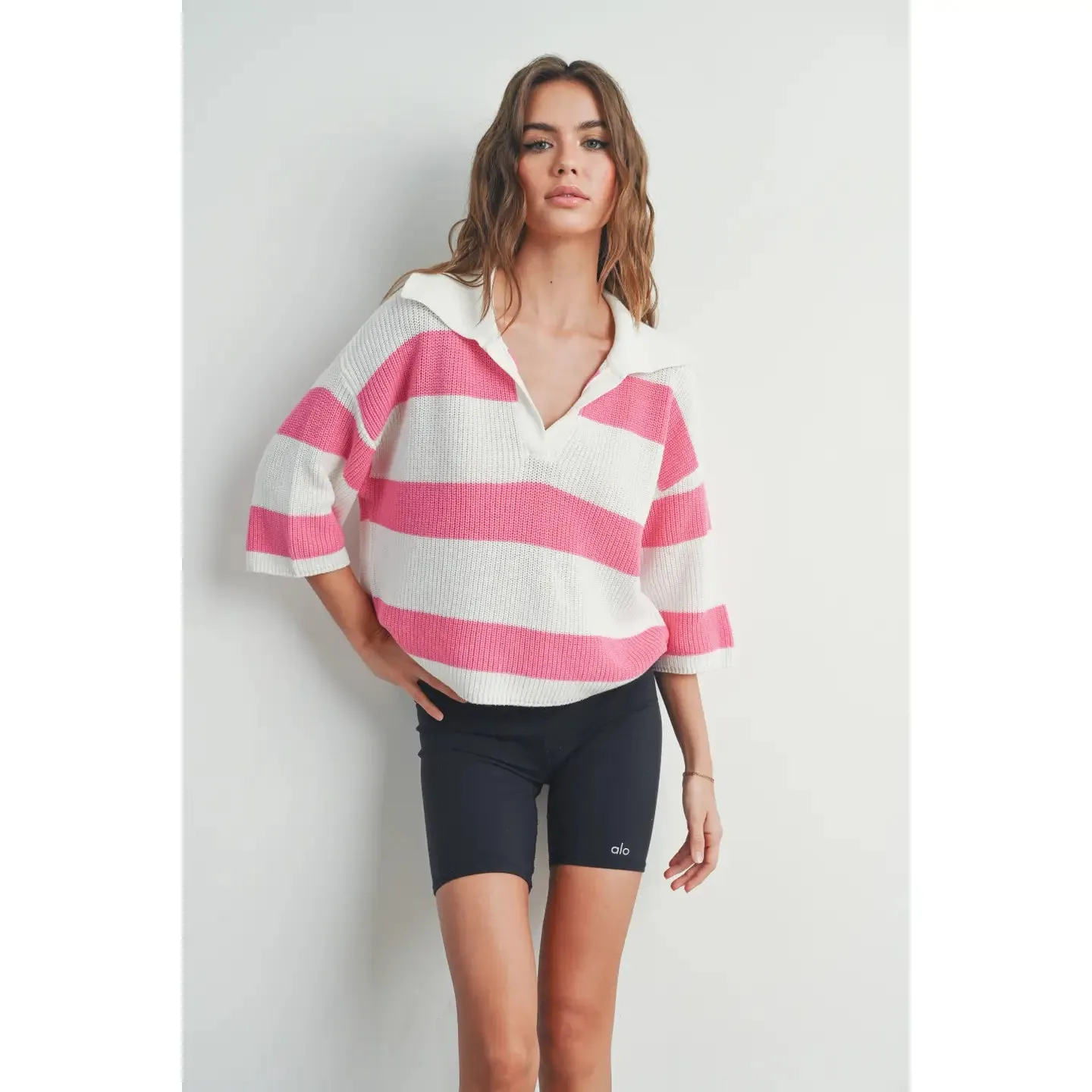 Salty Stripe Knit Top