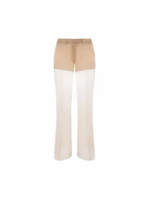 Sheer Organza Trousers