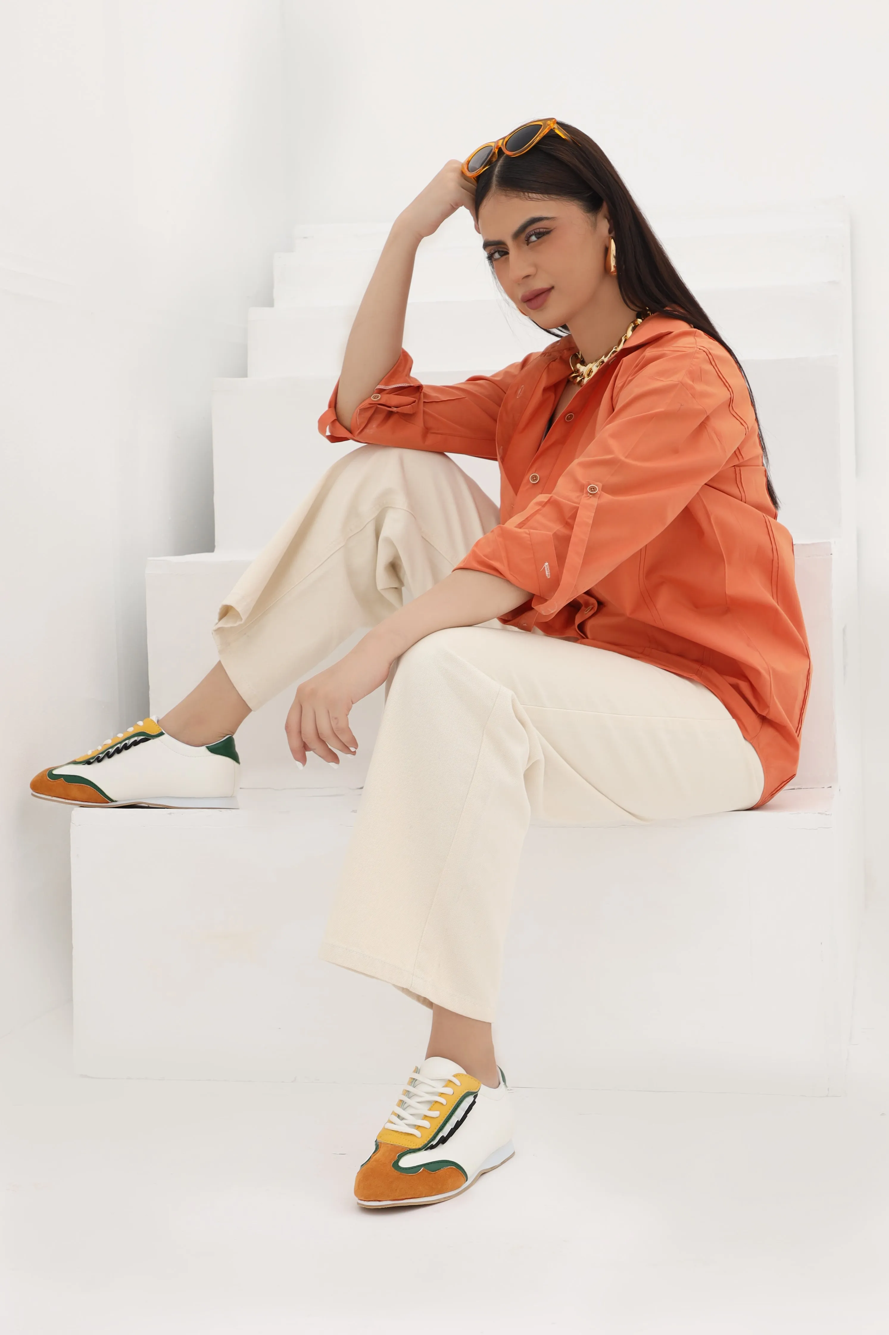 Sleek & Sass Button Down Shirt