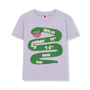 Snake Lilac T-Shirt