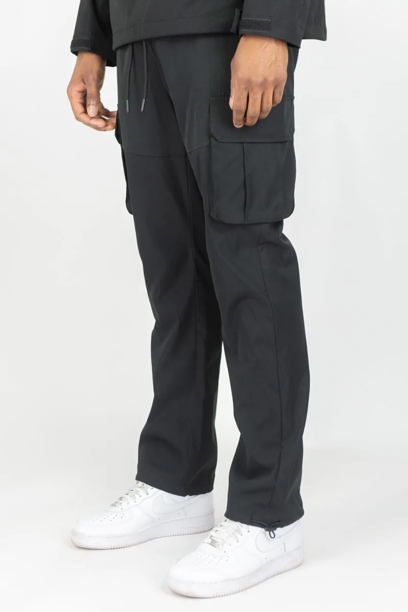 Solid Nylon Cargo Pants | Rebel Minds