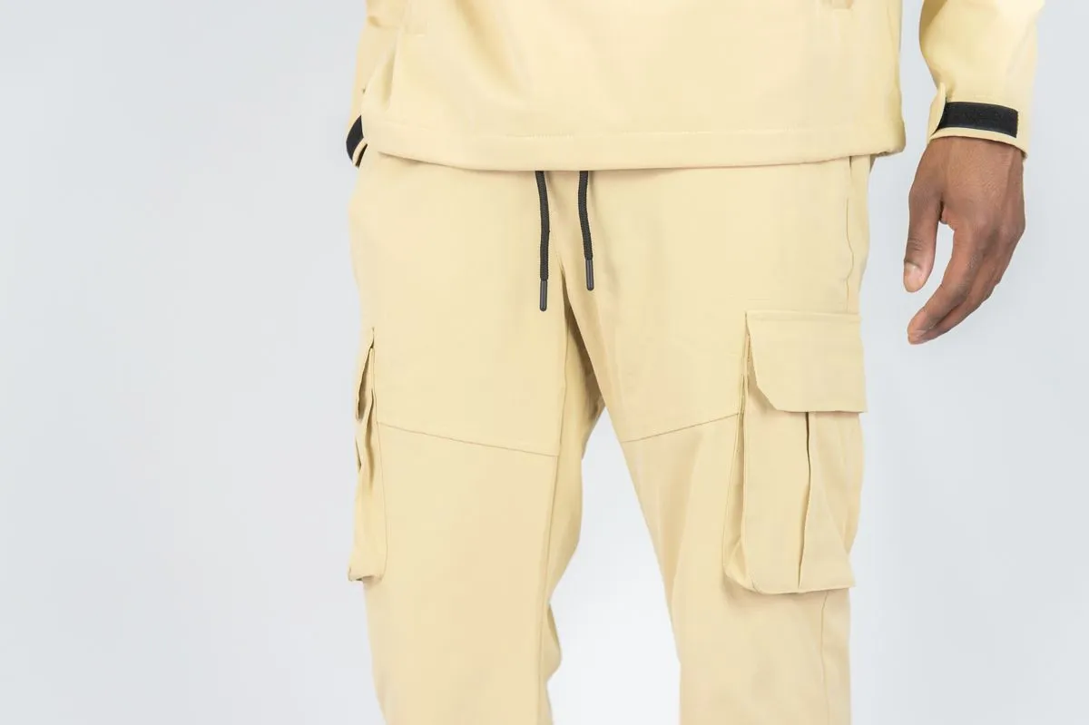 Solid Nylon Cargo Pants | Rebel Minds