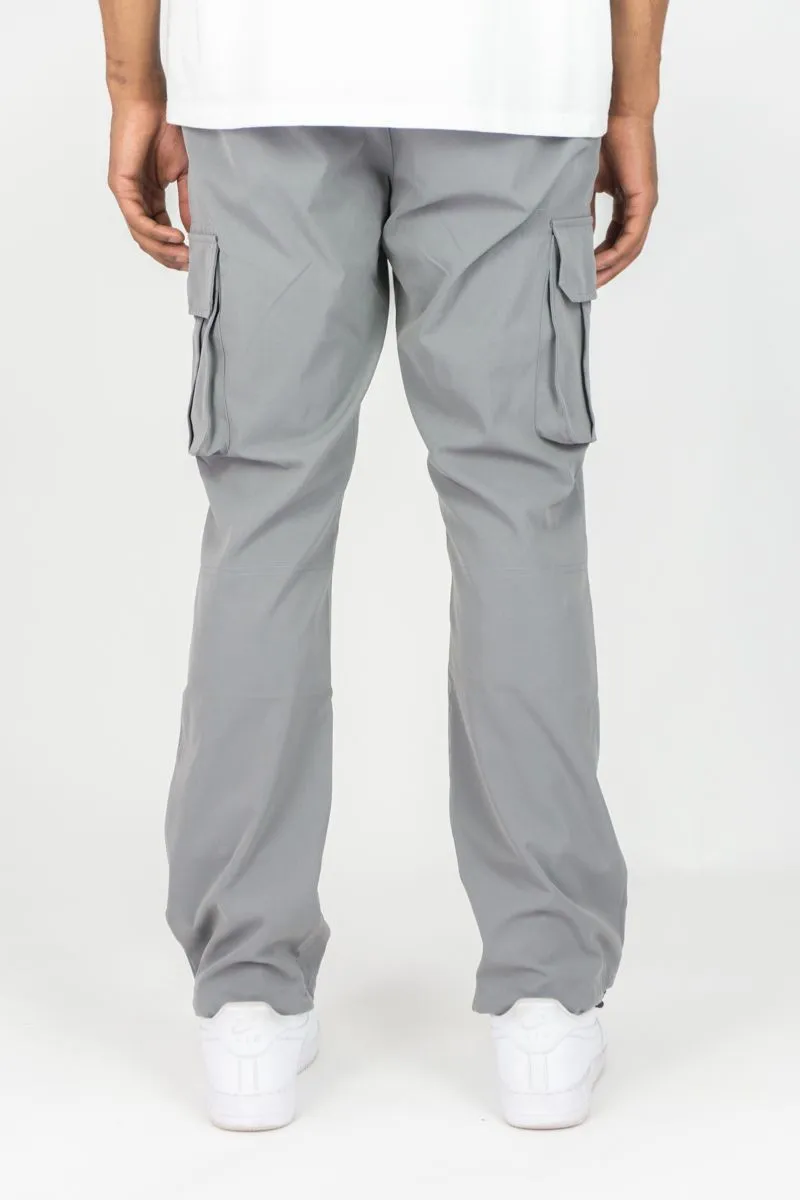 Solid Nylon Cargo Pants | Rebel Minds