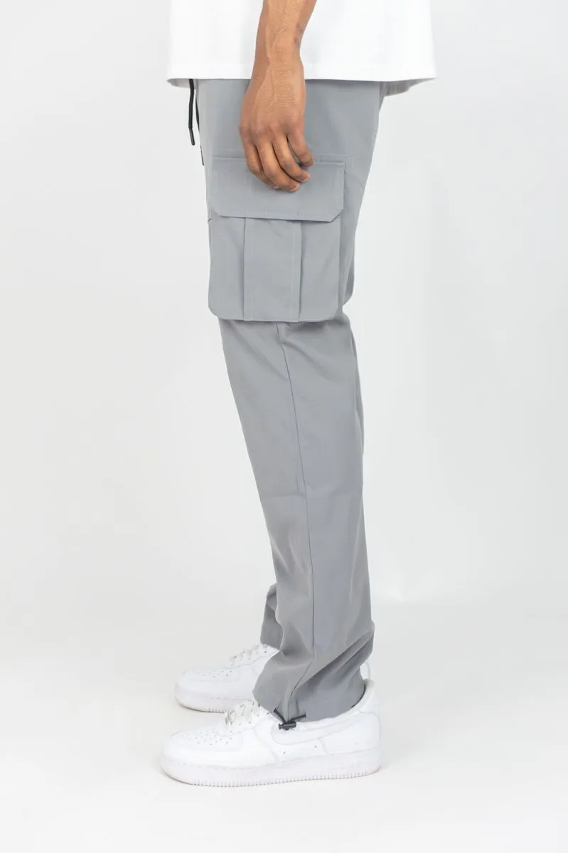 Solid Nylon Cargo Pants | Rebel Minds