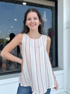 Striped Sierra Top