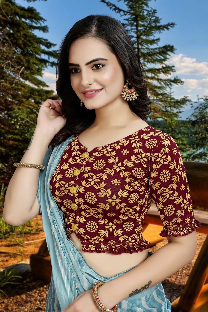 StylesIndia Women's Cotton Lycra Stretchable Designer Tank Tops – Trendy & Ethnic DN-Sanika Mogra