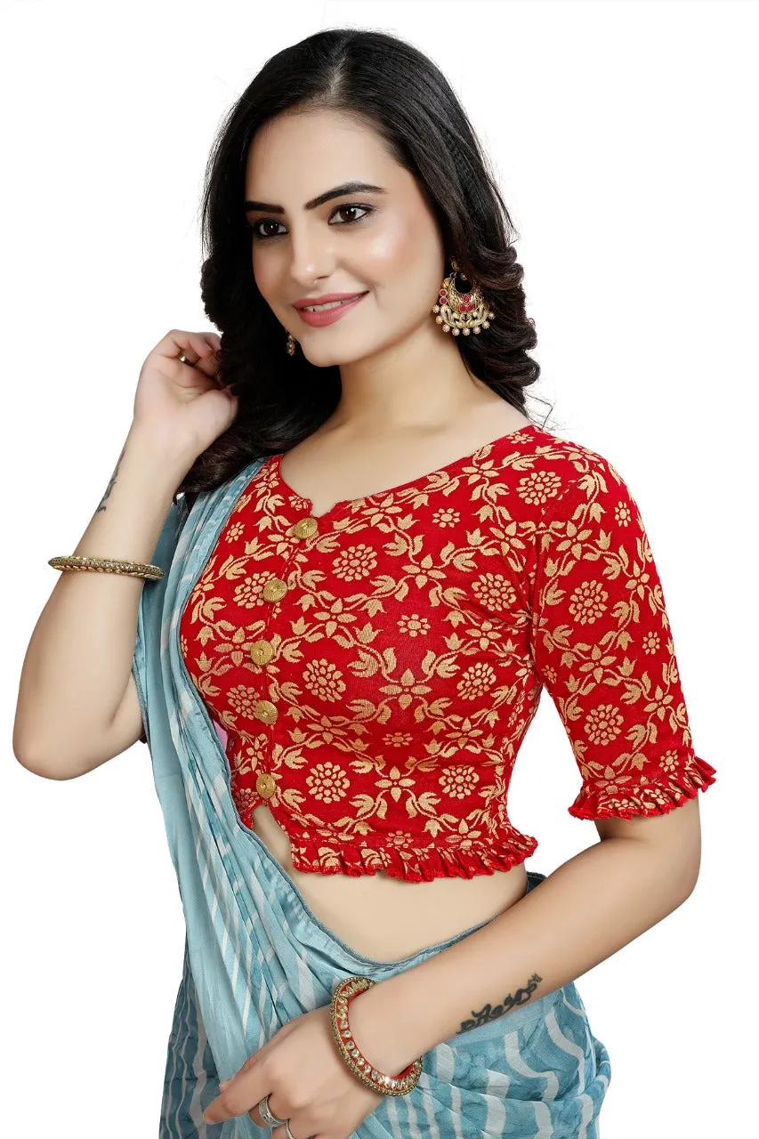 StylesIndia Women's Cotton Lycra Stretchable Designer Tank Tops – Trendy & Ethnic DN-Sanika Mogra