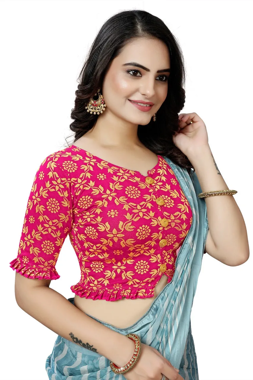 StylesIndia Women's Cotton Lycra Stretchable Designer Tank Tops – Trendy & Ethnic DN-Sanika Mogra