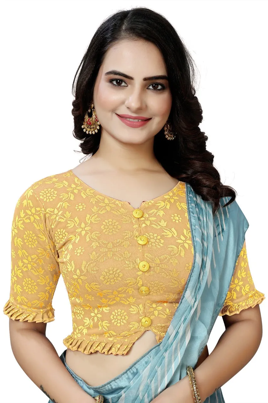 StylesIndia Women's Cotton Lycra Stretchable Designer Tank Tops – Trendy & Ethnic DN-Sanika Mogra