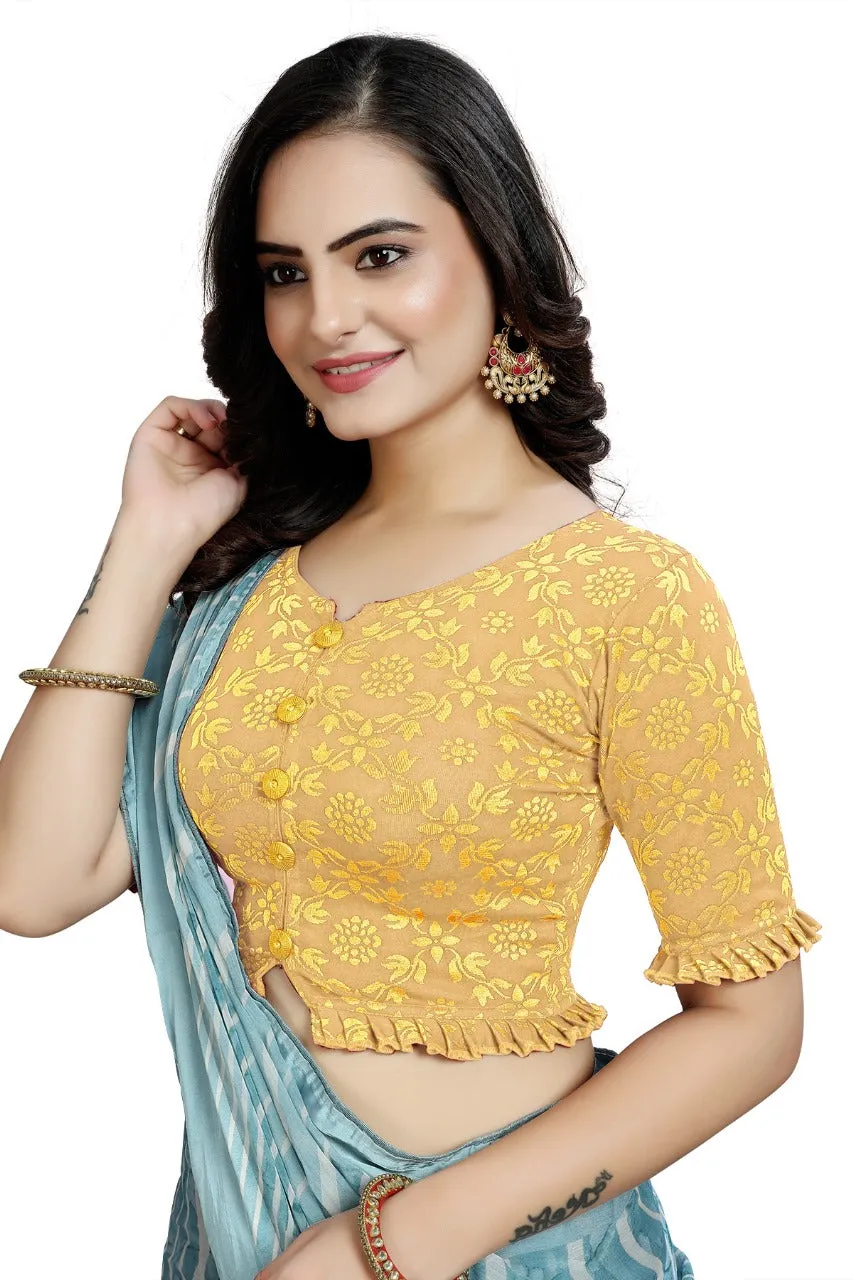 StylesIndia Women's Cotton Lycra Stretchable Designer Tank Tops – Trendy & Ethnic DN-Sanika Mogra