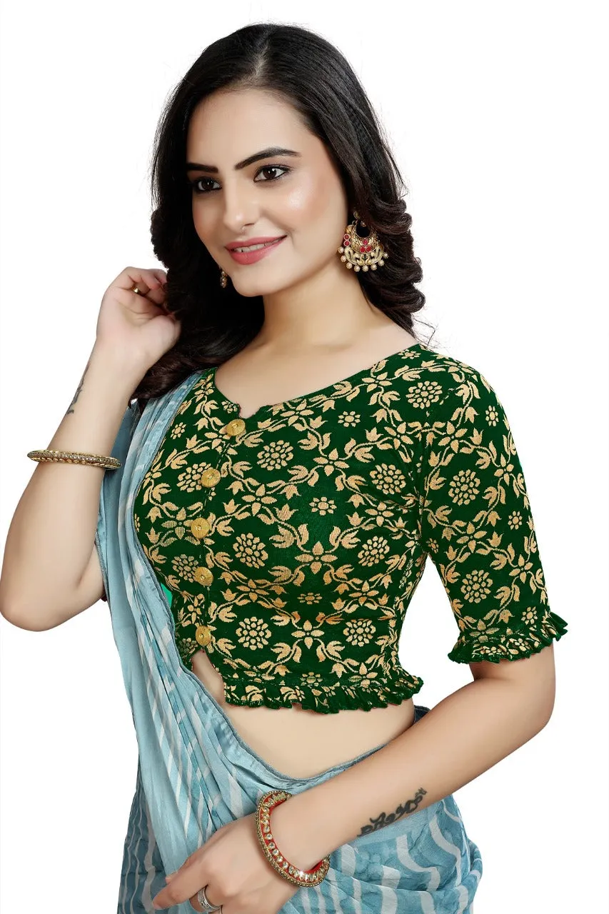 StylesIndia Women's Cotton Lycra Stretchable Designer Tank Tops – Trendy & Ethnic DN-Sanika Mogra